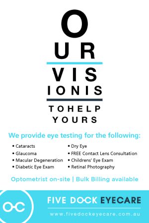 Five Dock Eyecare - Flyer